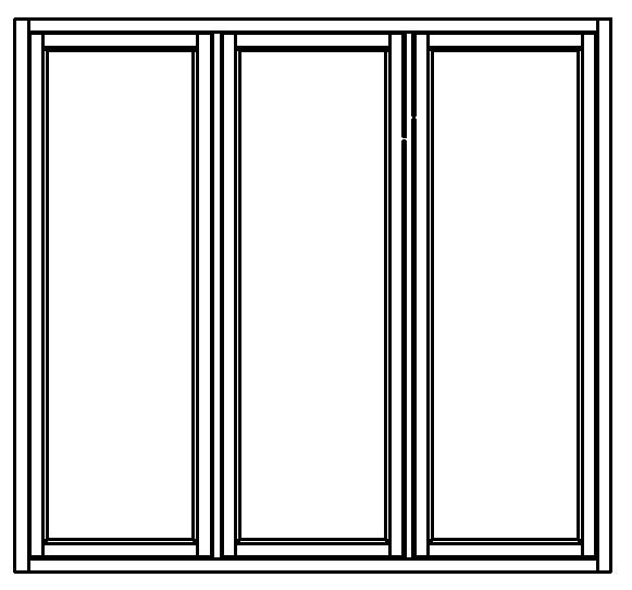 Rintamamiestalon ikkuna - Rintamamiestalon ikkunat - 200-010-3 - 1