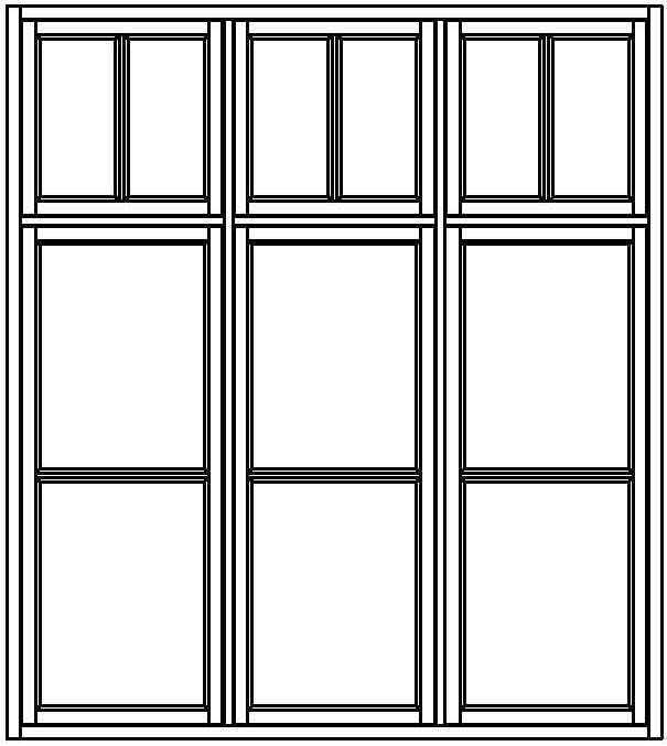 Ristikarmillinen ikkuna - Ristikarmilliset ikkunat - 200-020-3 - 1