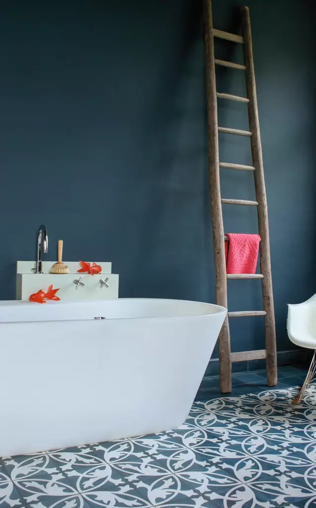 Sementtilaatta - Kaksiväriset VIA -sementtilaatat - 10843 - 1