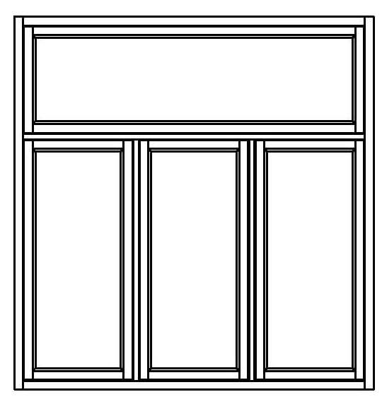 T- ikkuna - T-karmilliset ikkunat - 200-026-3 - 1