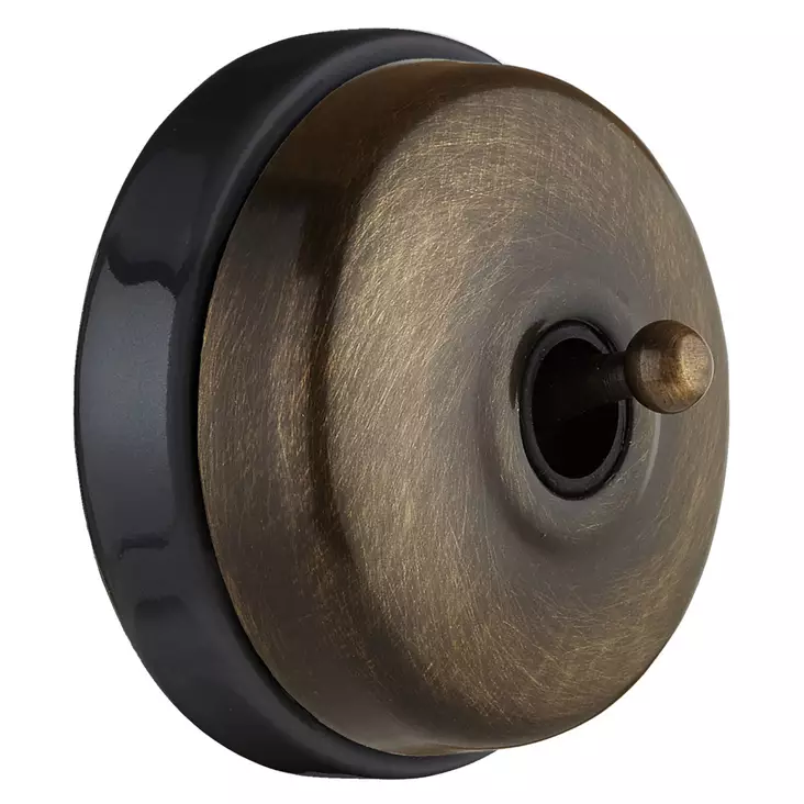 Vaihtokytkin Dimbler - Mustat posliinikytkimet - 519-331-13 - 1