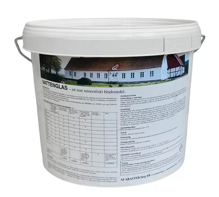 Vesilasi (kaliumsilikaatti) - Suovat, kitit ja käsittelyaineet - 860-075-3 - 1