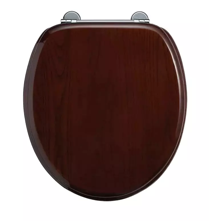 Wc-istuimen kansi, mahonki - Lisätarvikkeet WC-istuimiin - 415-015-3 - 1