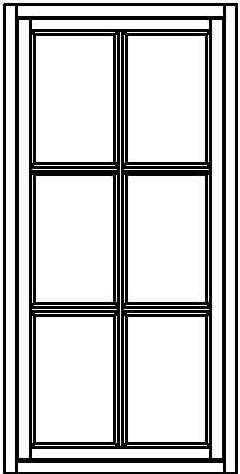 Yksijakoinen ikkuna - Yksijakoiset ikkunat - 200-014-3 - 1