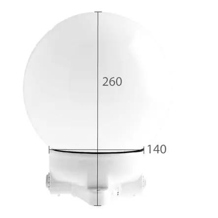 Kattovalaisin, opaalilasilla (IP54) - LISILUX -kattovalaisimet, posliiniset - 504-003-4 - 2