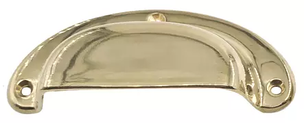 Kuppivedin, messinki - Laatikoiden ja kaappien vetimet - 102-026-4 - 1