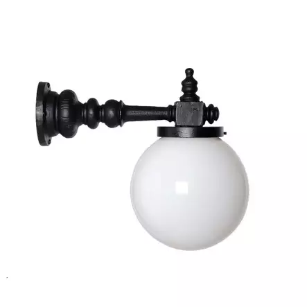 Seinävalaisin, opaalilasikuvulla - Pallovalaisimet - 504-034-44 - 1