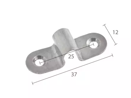 Työntösalvan vastakappale - Ikkunan varaosat - 280-002-24 - 2