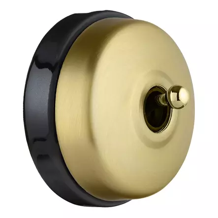 Vaihtokytkin Dimbler, johtoaukolla - Mustat posliinikytkimet - 519-342-14 - 2