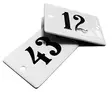 Emalikyltti no "14", 6 x 4 cm - Emaliset numerokilvet, pienet - 946-085-14 - 1