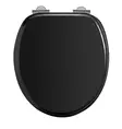 Wc-istuimen kansi, musta - Lisätarvikkeet WC-istuimiin - 415-015-4 - 1