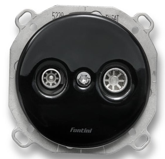 Antennirasia Do, yksittäinen - Pistorasiat ja kytkimet, DO - 546-028-4 - 1