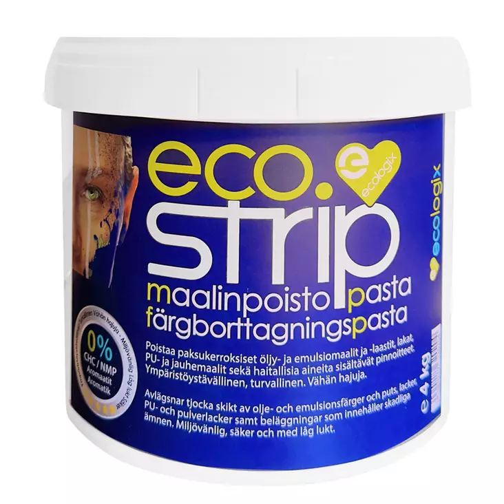EcoStrip -maalinpoistoaine - Suovat, kitit ja käsittelyaineet - 860-075-4 - 1
