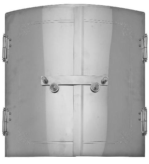 Kaarevat uuninluukut (halk. 70 cm) - Uuninluukut ja varaosat - 714-001-4 - 1