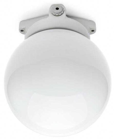 Kattovalaisin, opaalilasilla (IP54) - LISILUX -kattovalaisimet, posliiniset - 504-003-4 - 1