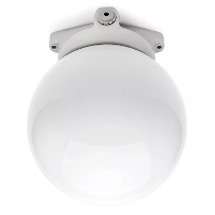 Kattovalaisin, opaalilasilla (IP54) - LISILUX -kattovalaisimet, posliiniset - 504-003-4 - 1