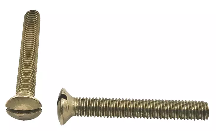 Linssikantainen ikkunaruuvi M5 x 35 - Takonaulat ja erikoisruuvit - 890-095-4 - 1