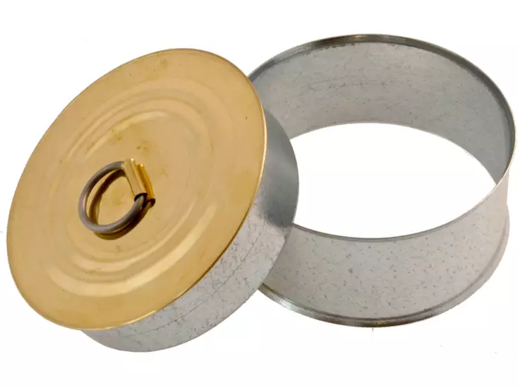 Nokiluukku, messinki - Noki- ja tuhkaluukut - 702-003-4 - 1