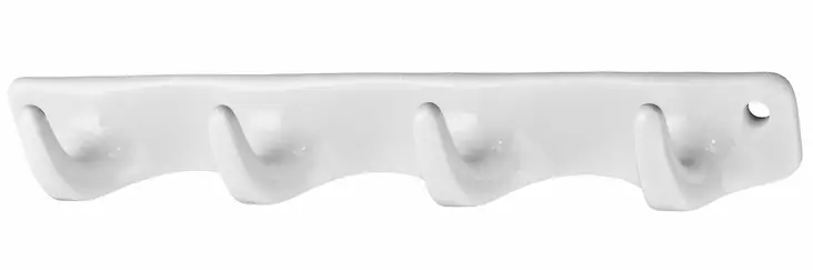 Pyyhekoukkurivi, neljällä koukulla - Seinäkoukut - 945-034-4 - 1