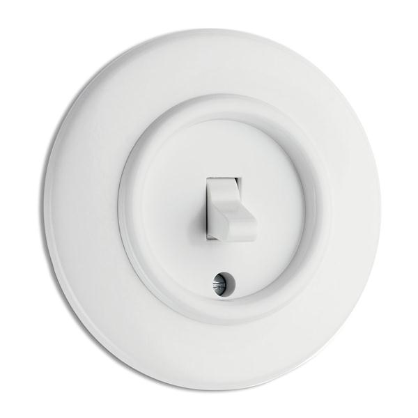 Ristikytkin - Valkoiset bakeliittikytkimet - 516-125-4 - 1