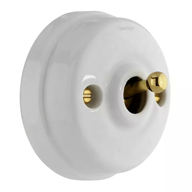 Dimbler ristikytkin posliininen valokatkaisin - Kytkimet, Dimbler - 516-332-14 - 1