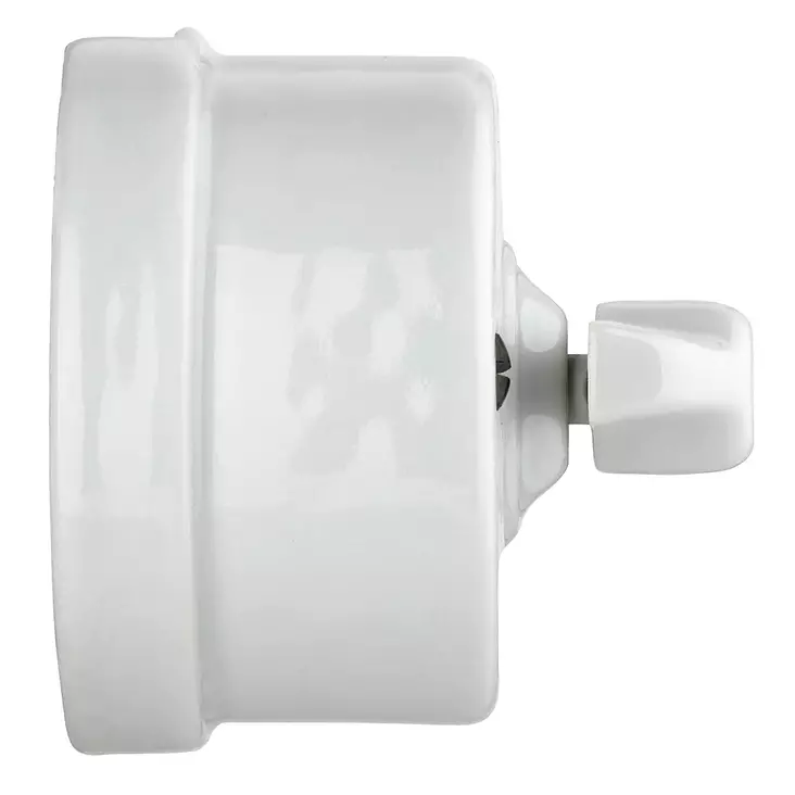 Posliini valokytkin - Valkoiset posliinikytkimet - 516-002-4 - 1