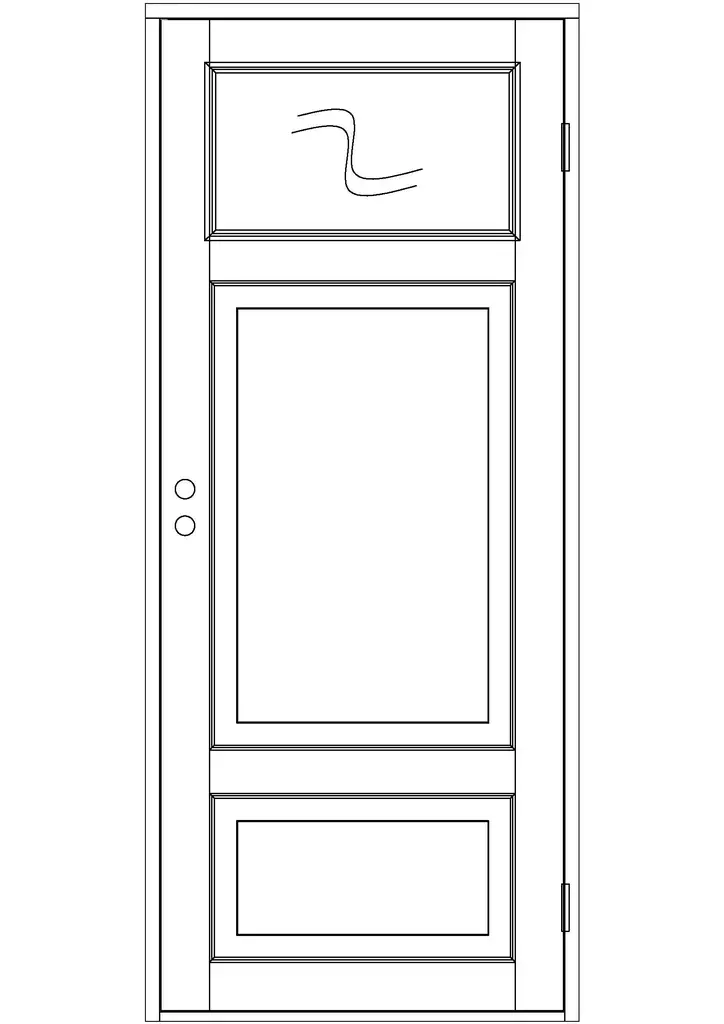 Sisäovi, ikkunallinen - Sisäovet - 100-103-4 - 1