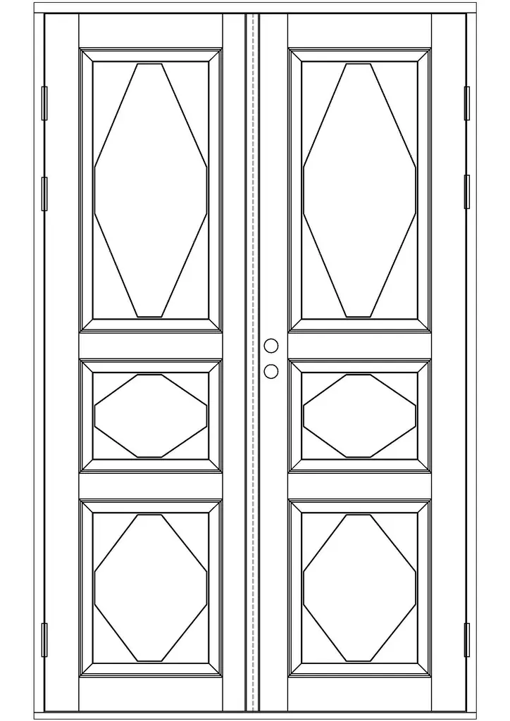 Sisäpariovet - Sisäpariovet - 100-203-14 - 1