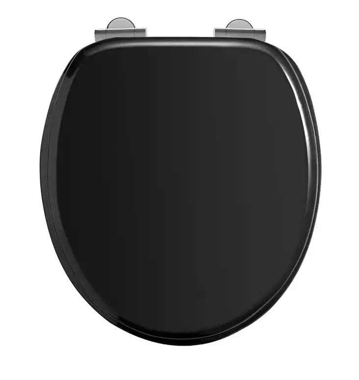 Wc-istuimen kansi, musta - Lisätarvikkeet WC-istuimiin - 415-015-4 - 1