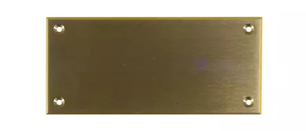 Nimikilpi, messinki - Muut kyltit - 950-009-5 - 1