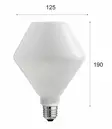 Led-poltin, opaalilasikuvulla (E27) - Polttimot - 519-042-15 - 2