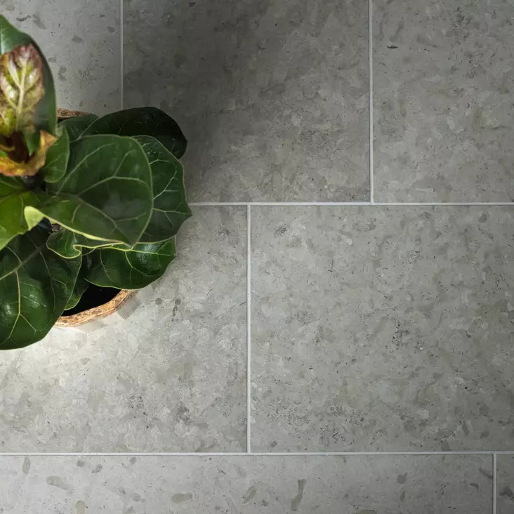 Kalkkikivi -laatta, hiottu - Kalkkikivilattia, hiottu - 682-300-35 - 1