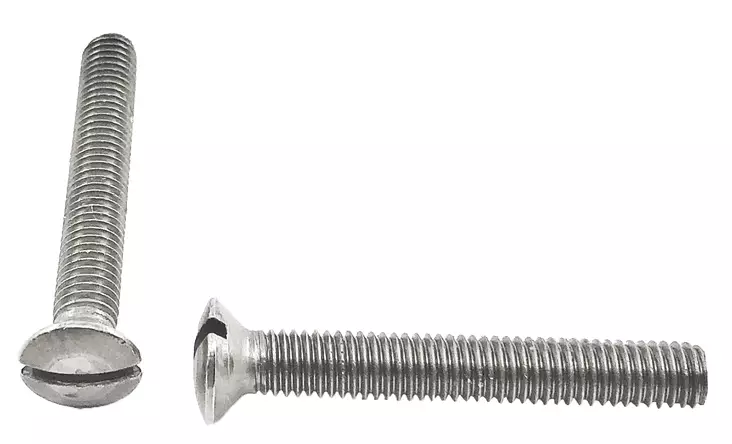 Linssikantainen ikkunaruuvi M5 x 35 - Takonaulat ja erikoisruuvit - 890-095-5 - 1