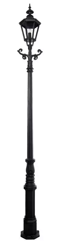 Lyhtyvalaisin, kuusilasinen - Pylväsvalaisimet - 504-045-365 - 1