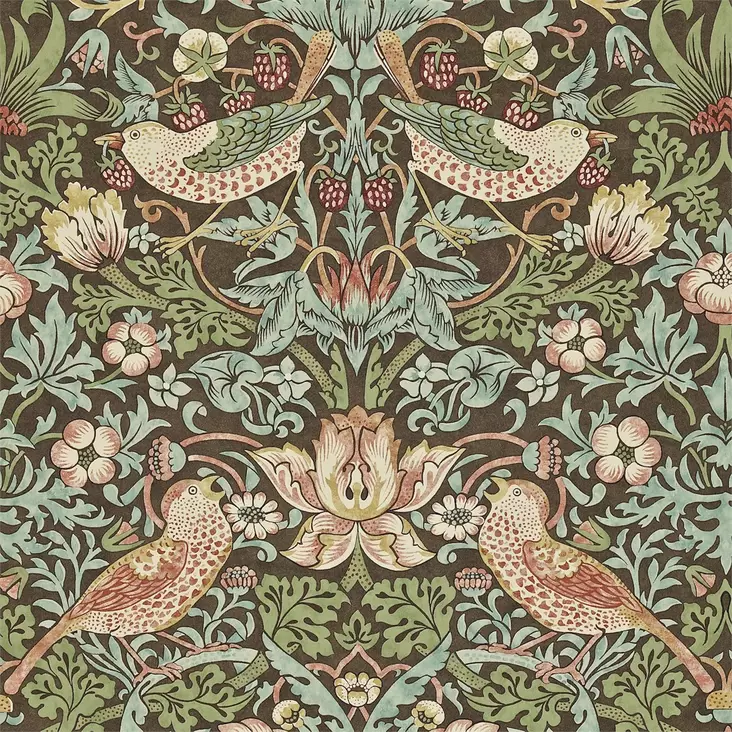 Strawberry Thief - William Morris -tapetit - 212565 - 1