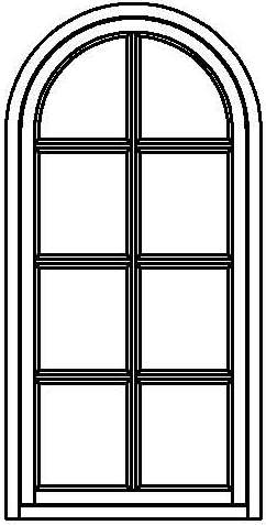 Yksijakoinen ikkuna - Yksijakoiset ikkunat - 200-014-15 - 1
