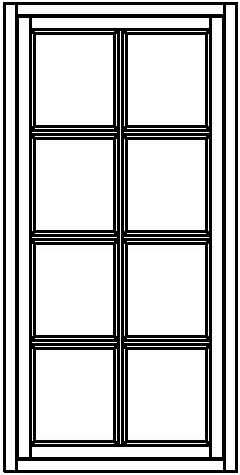 Yksijakoinen ikkuna - Yksijakoiset ikkunat - 200-014-5 - 1