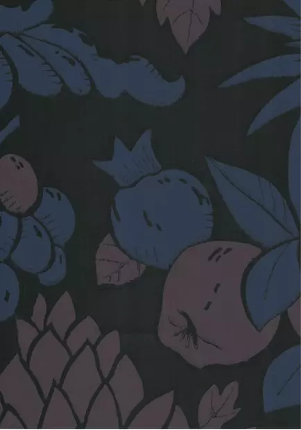 Hedelmämalja - 70-luvun tapetit - 70096 - 2