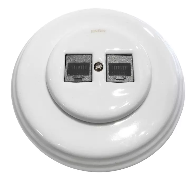 Data ja data - Valkoiset posliinikytkimet - 517-026-6 - 1