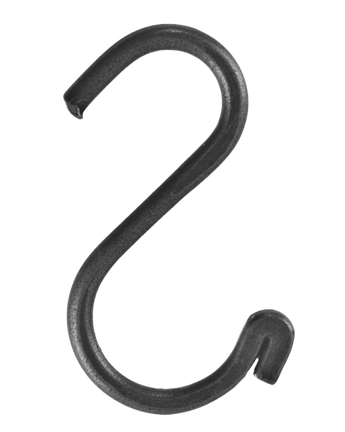 Ripustuskoukku, kork. 6 cm - Muut koukut ja kannakkeet - 945-082-66 - 1