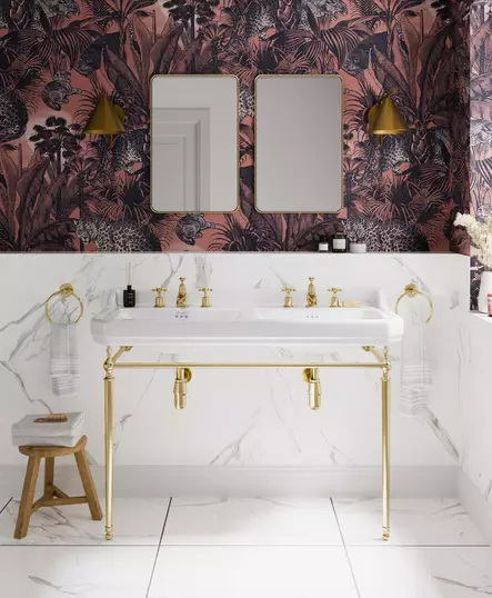 Lavuaari Edwardian, tupla lev. 120 cm - Lavuaarit, Edwardian - 411-018-97 - 2