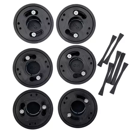 Kojerasia, 6 kpl - Posliinikehykset ja lisätarvikkeet - 518-061-7 - 2