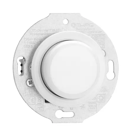 Himmennin, posliini (LED 3 - 35 W) - Valkoiset pistorasiat ja kytkimet, THPG - 516-144-17 - 1