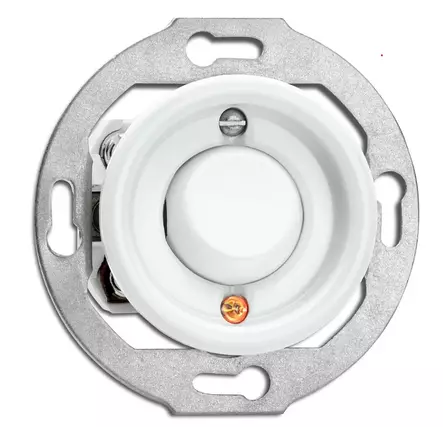 Vaihtokytkin (posliinikehykselle) - Valkoiset pistorasiat ja kytkimet, THPG - 516-144-27 - 1