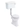 Wc-istuin, korkeampi istuin (lev. 44 cm) - WC-istuimet, yläsäiliöllinen (matala) - 415-035-7 - 1