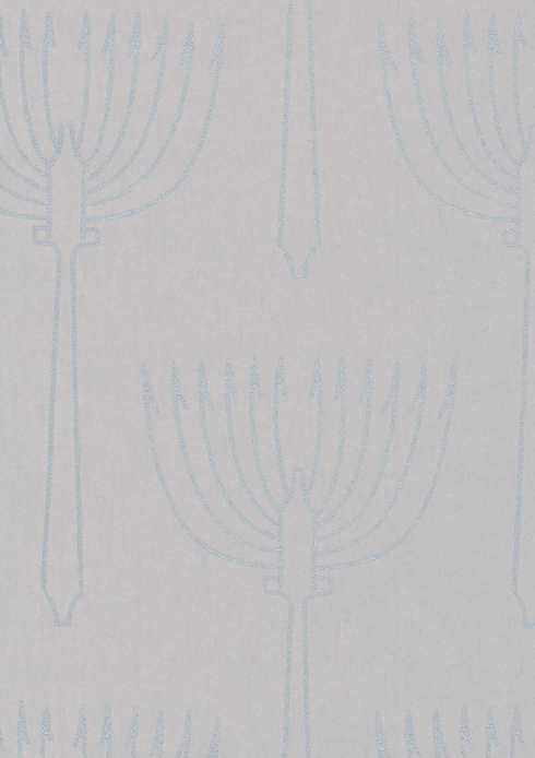 Paperitapetti Atrain, harmaa-hopea - Pihlgren & Ritola -tapetit - 69757 - 1