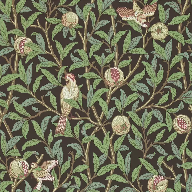 Bird & Pomegranate - William Morris -tapetit - 212537 - 1