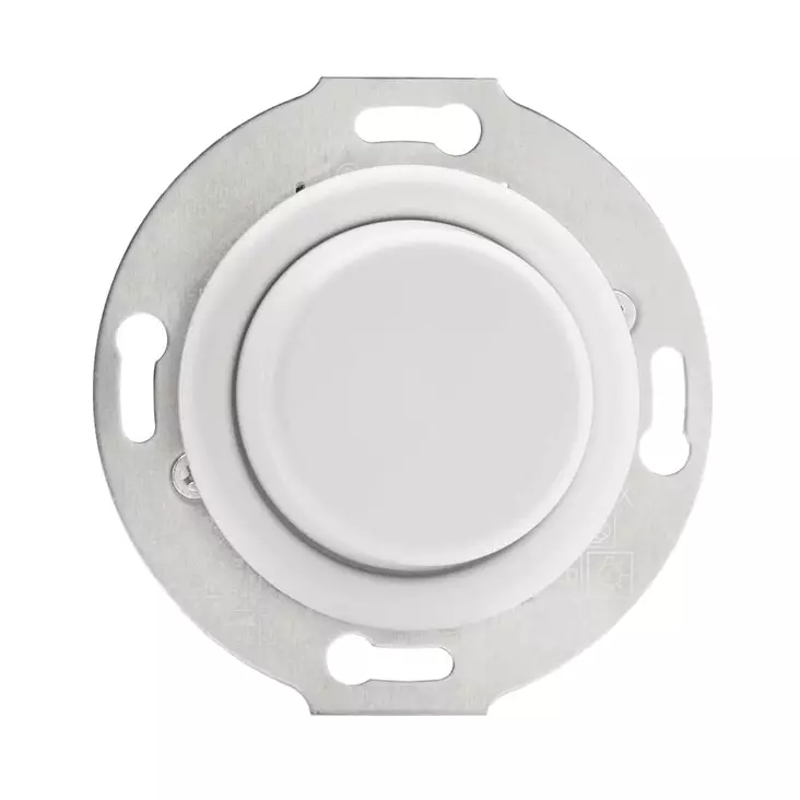 Himmennin, ilman kehystä - Valkoiset bakeliittikytkimet - 516-140-17 - 1