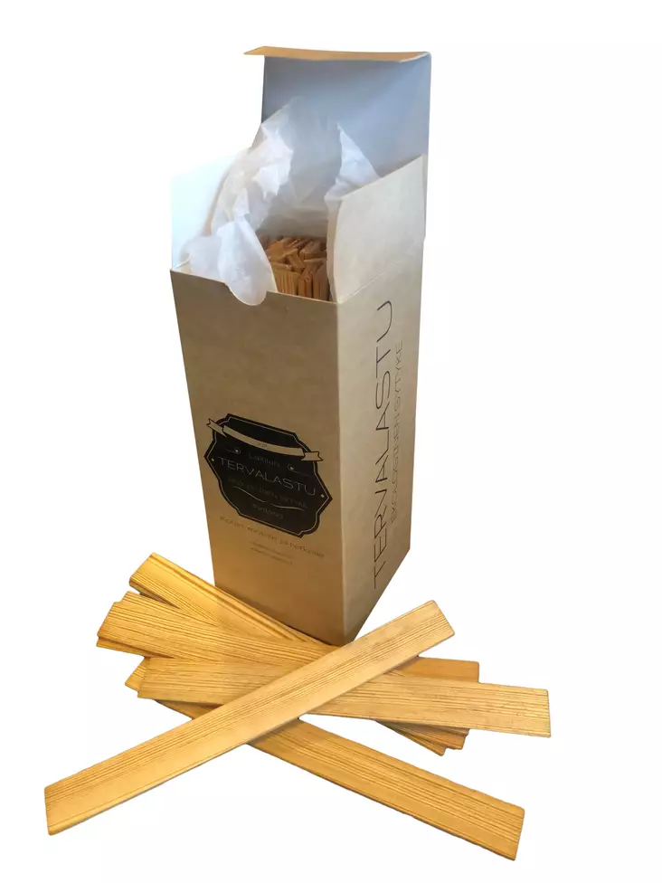 Tervalastut, 50 kpl - Puuesineet ja harjat - 949-037 - 1