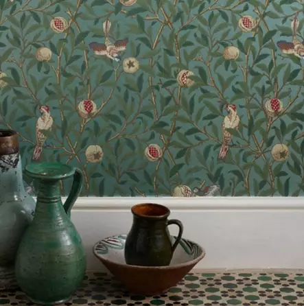 Bird & Pomegranate - William Morris -tapetit - 212538 - 2